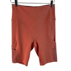 BSP Coral Colored 4-Pocket Bike Shorts Size Large